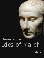 Historians think the plot had already begun to buzz around Rome when soothsayer Titus Vestricius Spurinna famously warned Caesar ...''Beware the Ides of March.''